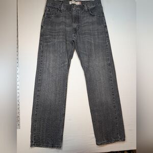 Levi’s 501 Faded Black Straight Leg Jeans Men 30x30 Streetwear Skater